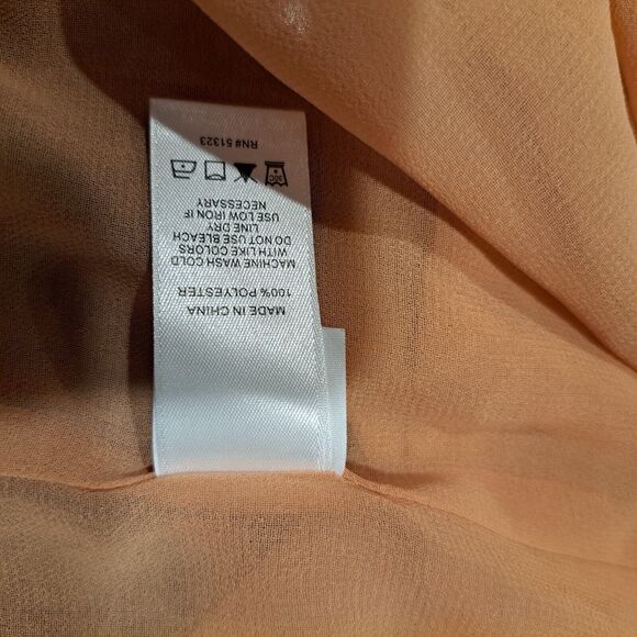 1.STATE Off-The-Shoulder Long Sleeve Top Sz M Toasted Nut Pullover NWT *Flaws - Picture 10 of 12